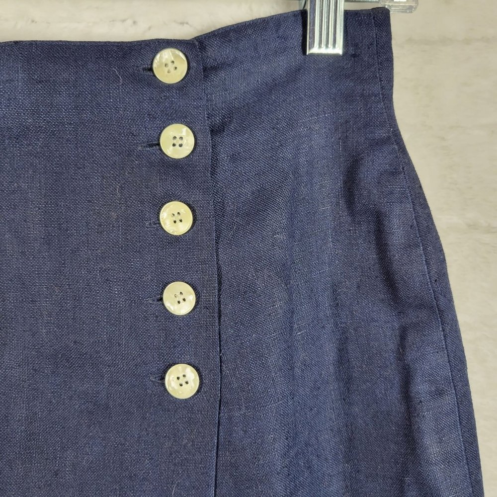 SK&Company Linen Women's skirt 6 - Picture 2 of 7